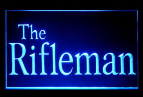 The Rifleman LED Neon Sign